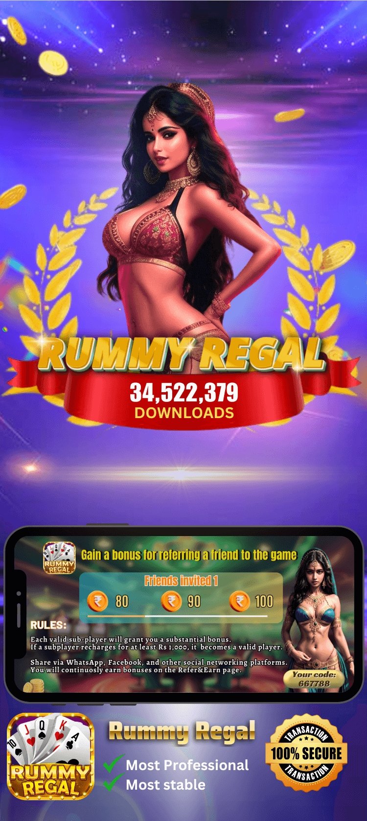 Rummy Regal - RummyBestApp - All Rummy App