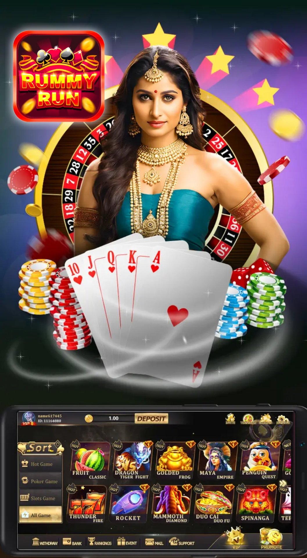 Rummy Run - YounoBazaar - All Rummy App